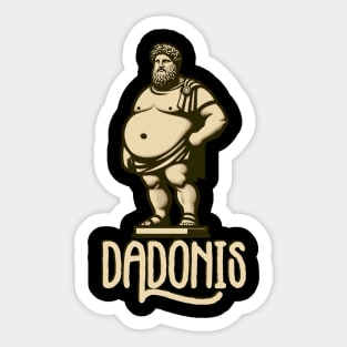 Dadonis - Funny Gift for Dad Father Husband Sticker